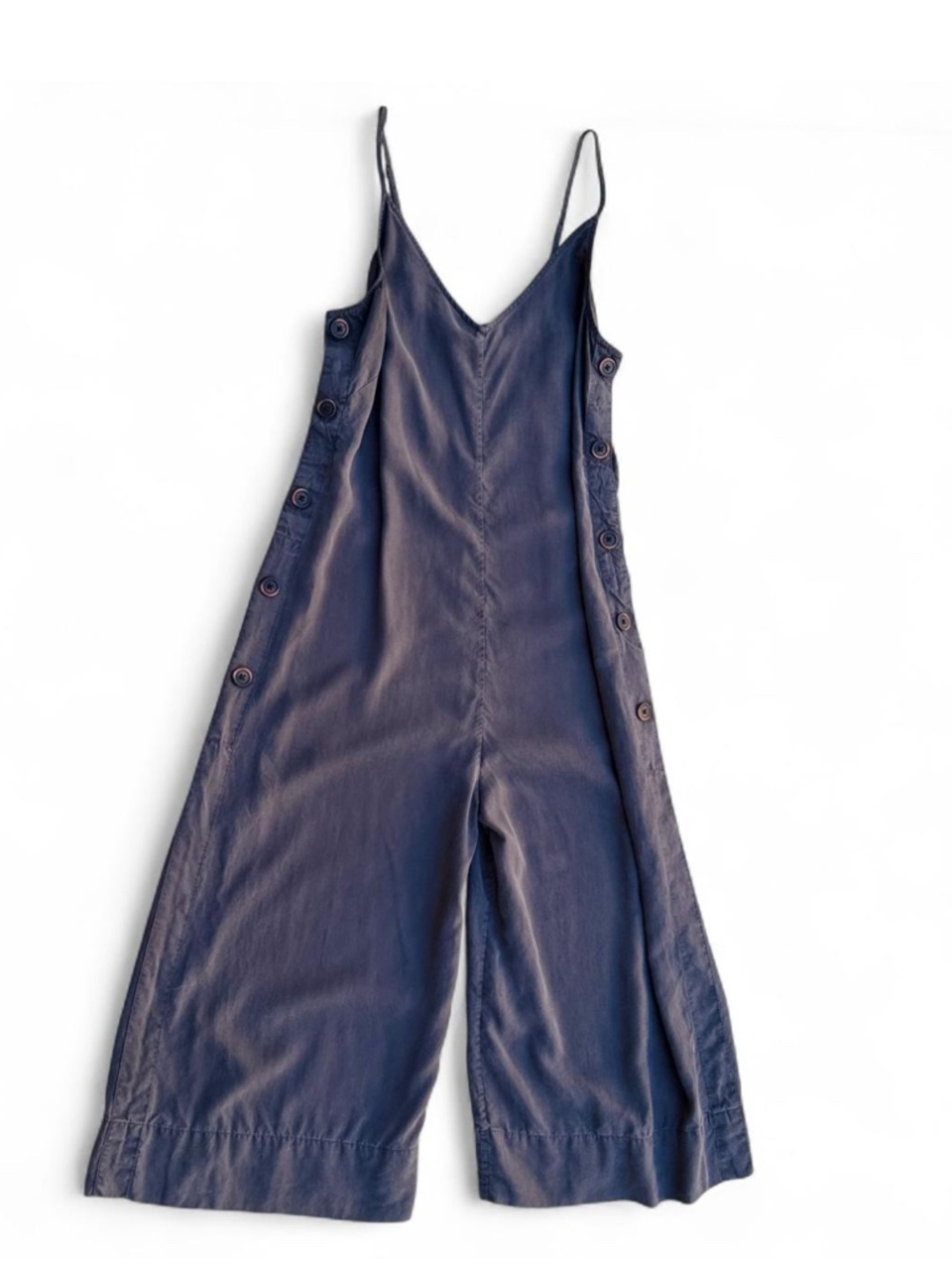 Gorpcore XS Patagonia June Lake Calico Button Wide Leg Spaghetti Strap Jumpsuit